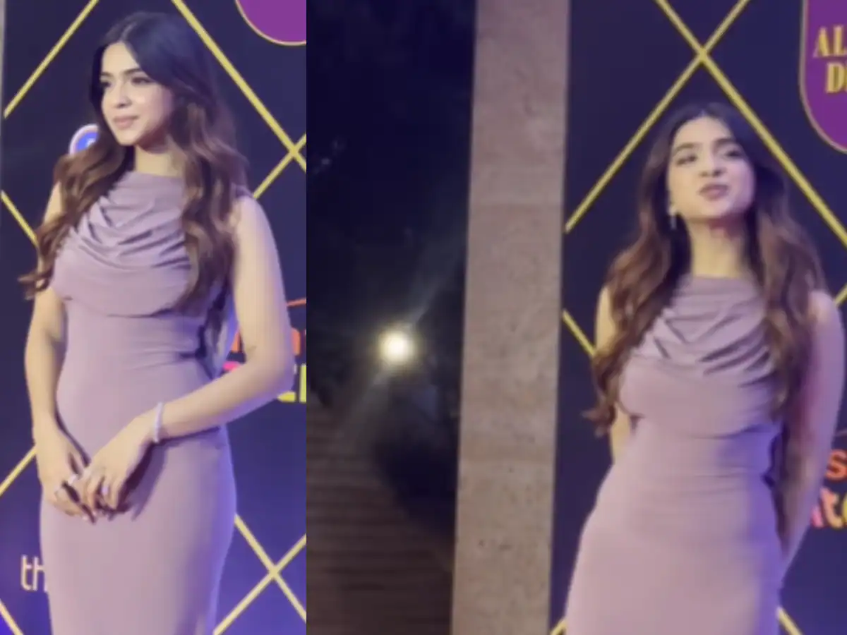 Apoorva Mukhija Wows in Minimalist Lavender Gown