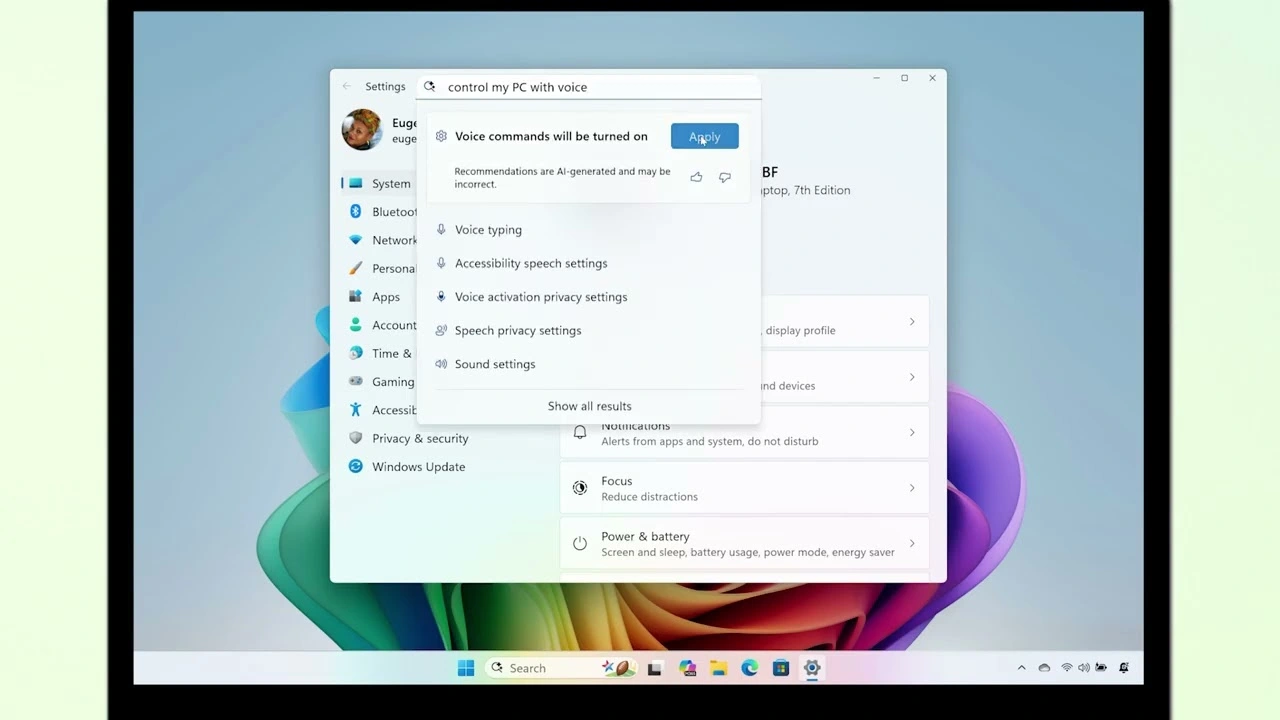 Microsoft Launches Mu AI for Windows 11 Settings Help