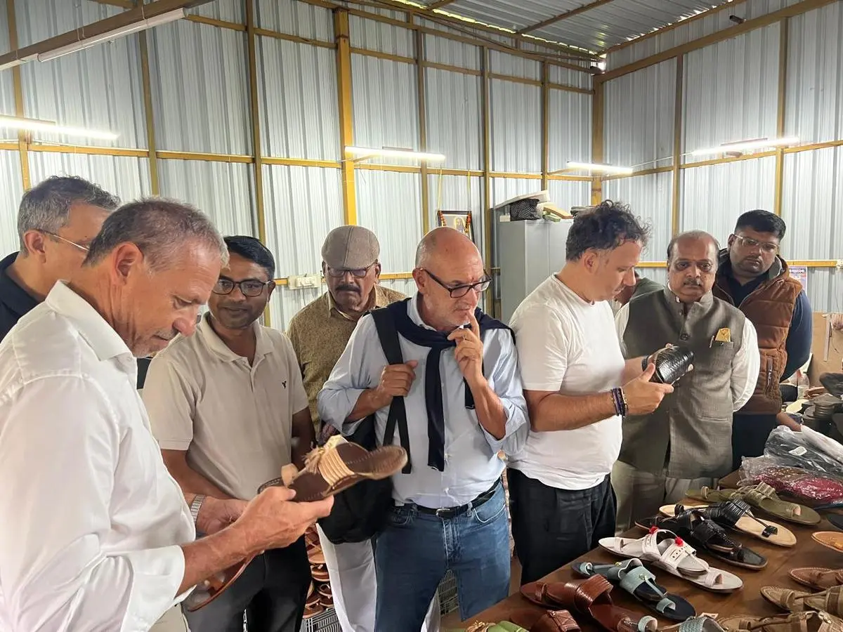 Prada Visits Kolhapur, Eyes Big Plans for Local Chappals