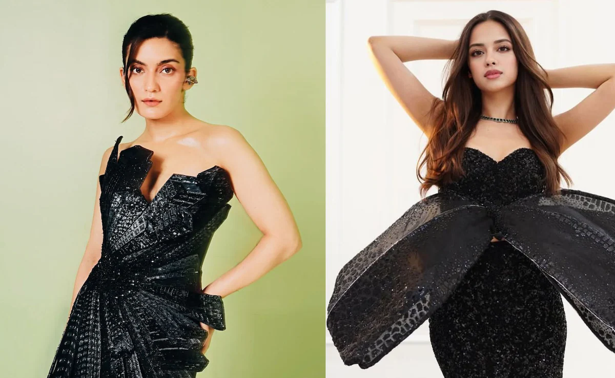 Nitanshi Goel, Pratibha Ranta Shine in Rahul Mishra Black