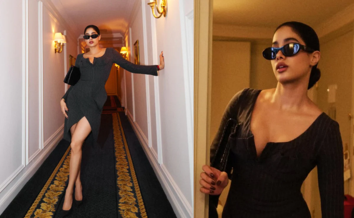 Janhvi Kapoor Stuns in Vintage 1986 John Galliano Dress